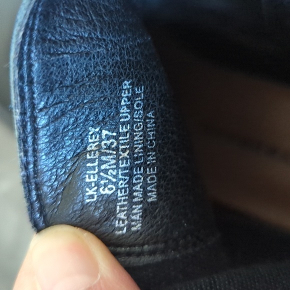 Lucky Brand Ellerey Chunky Chelsea Boot Black 6.5 streetwear casual punk hip - Picture 12 of 12